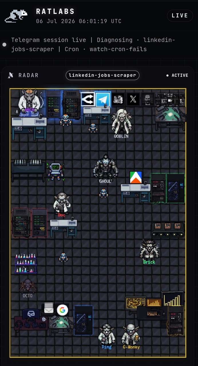 Mission Control Dashboard